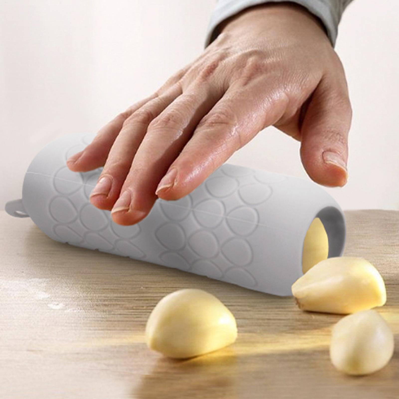 Meal Prep Kitchen - Garlic Peeler Skin Remover Quick Peeling