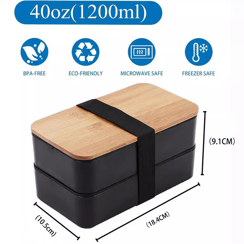 Stackable Bento Box with Utens - Meal Prep Fit 评论和价格