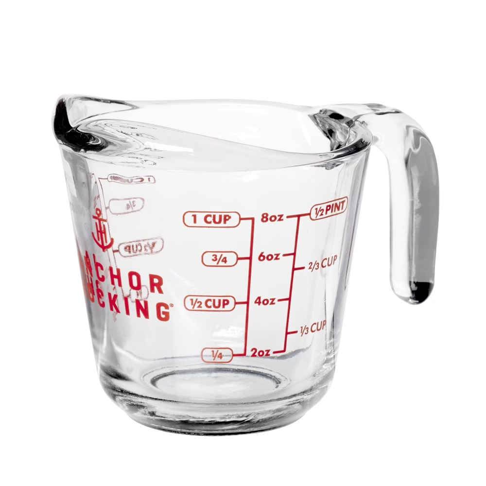 2-Pack Glass Measuring Cups Se - Meal Prep Kitchen 评论和价格