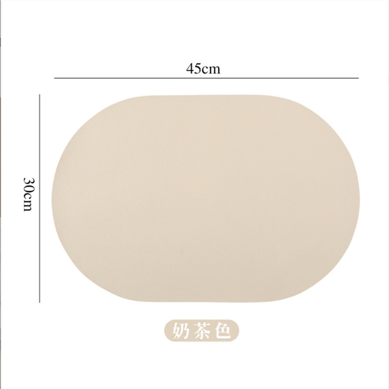 30x45CM Solid Color PU Leather - Food Prep Mat 评论和价格