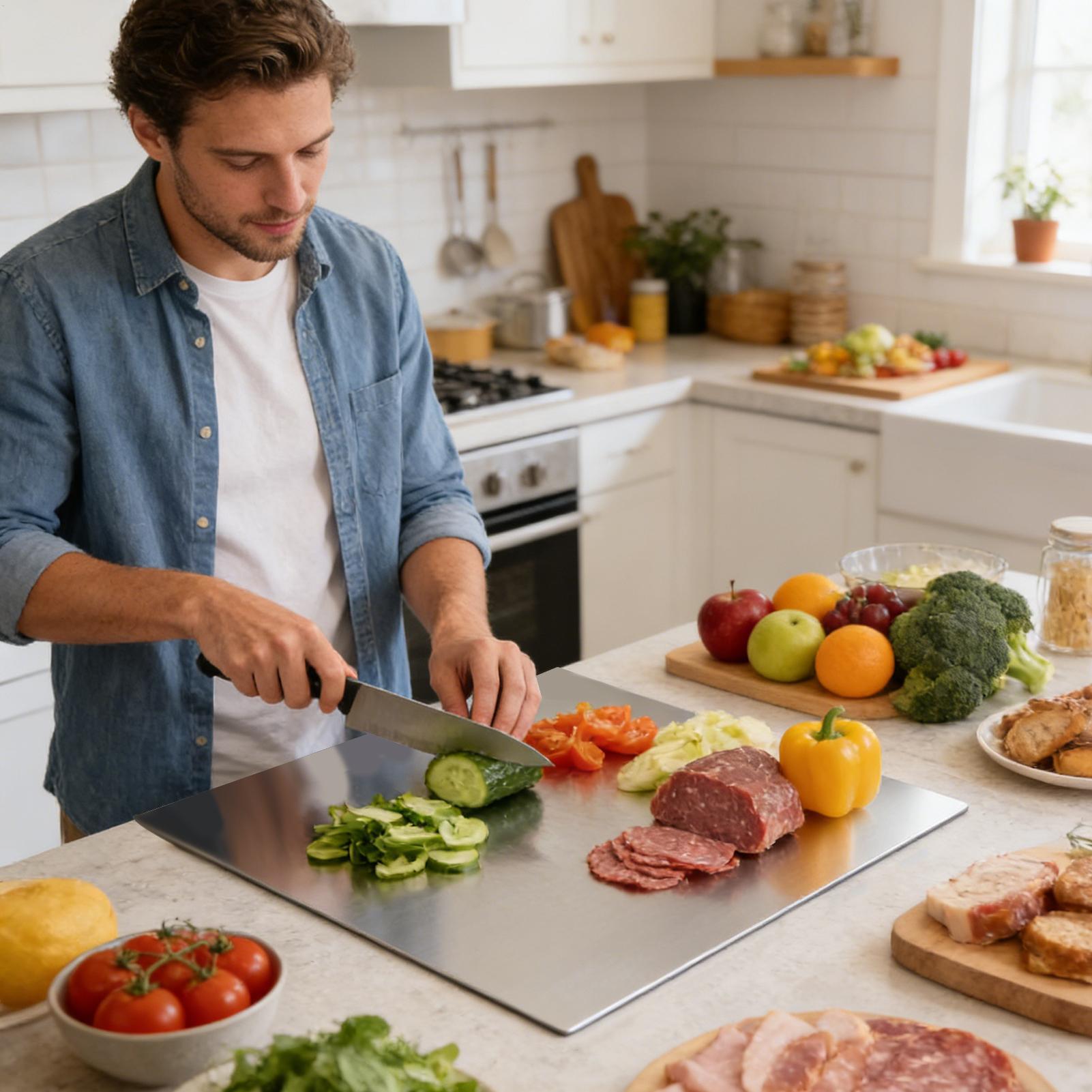 Stainless Steel Cutting Board  - Meal Prep Kitchen 评论和价格