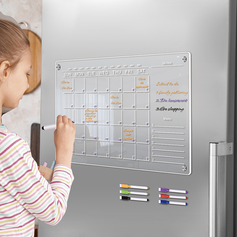 Clear Acrylic Fridge Magnet St - Meal Prep Planner 评论和价格
