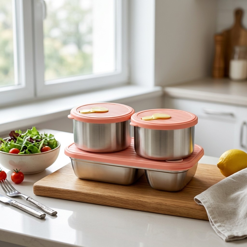 Microwave Safe 304 Stainless S - Meal Prep For Office 评论和价格