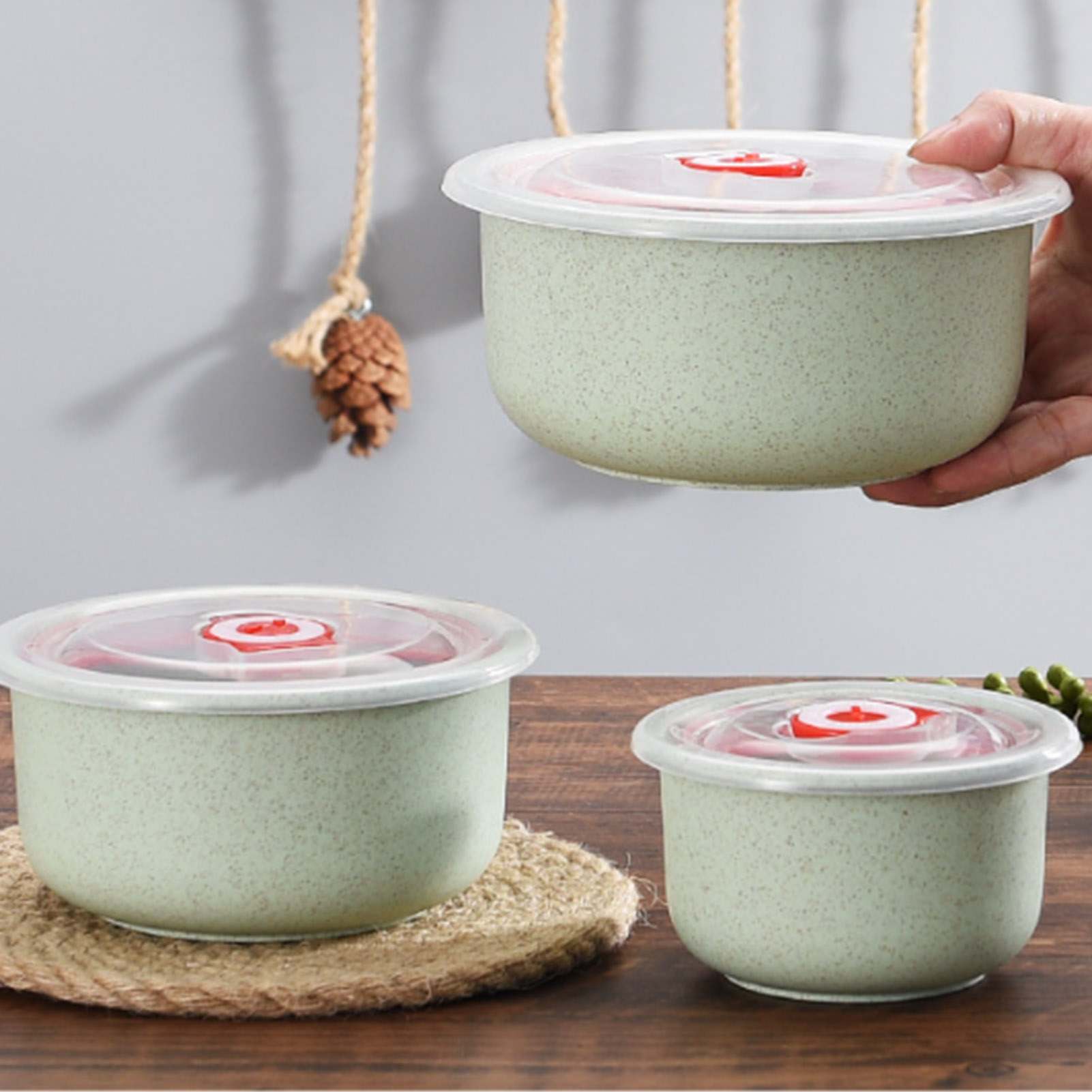 3pcs Food Storage Containers B - Meal Prep Kitchen 评论和价格