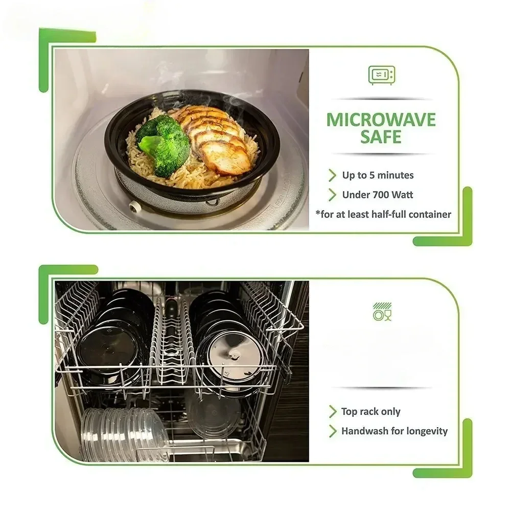 Meal Prep Containers Plastic F - Meal Prep Kitchen 评论和价格