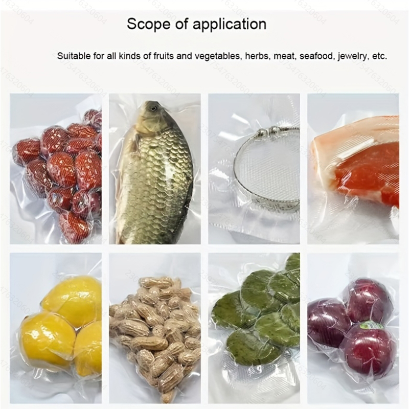 4pcs Vacuum Sealer Bags: 4 Rol - Meal Prep Fit 评论和价格