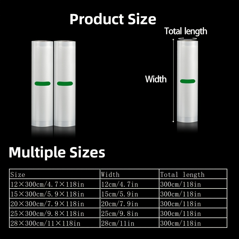 2-Pack 3M Vacuum Sealer Rolls: - Meal Prep Food 评论和价格
