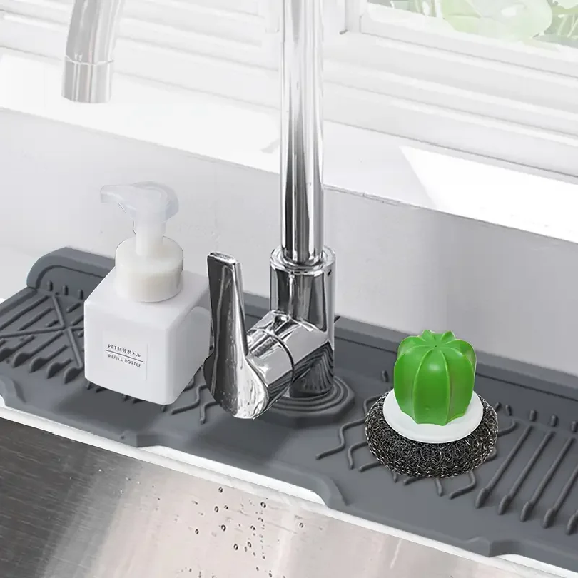 Non-slip silicone kitchen drai - Food Prep Mat 评论和价格