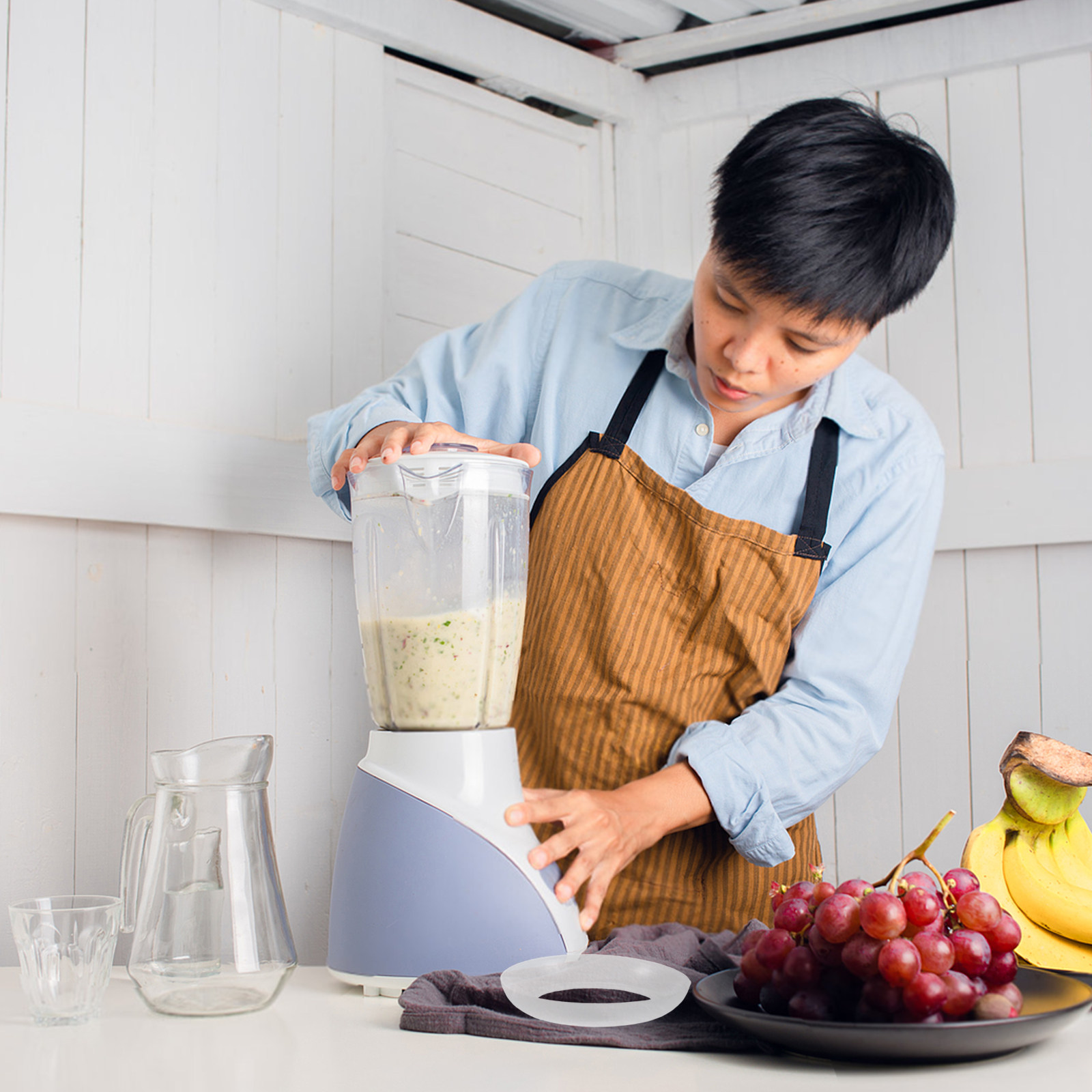 2Pcs Baby Food Processor Gaske - Food Prep Mat 评论和价格