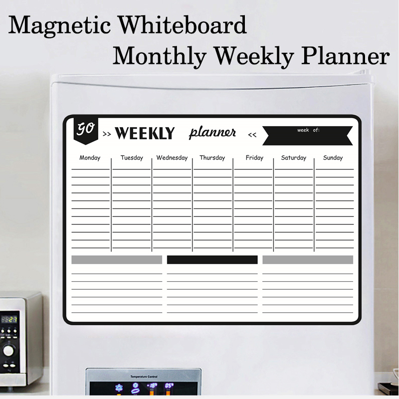 A3 Size Magnetic Monthly Weekl - Meal Prep Planner 评论和价格