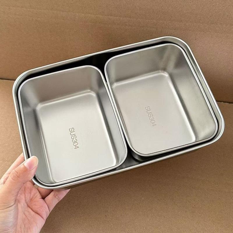 NEW 12/3 PCS 304 Stainless Ste - Meal Prep For Office 评论和价格