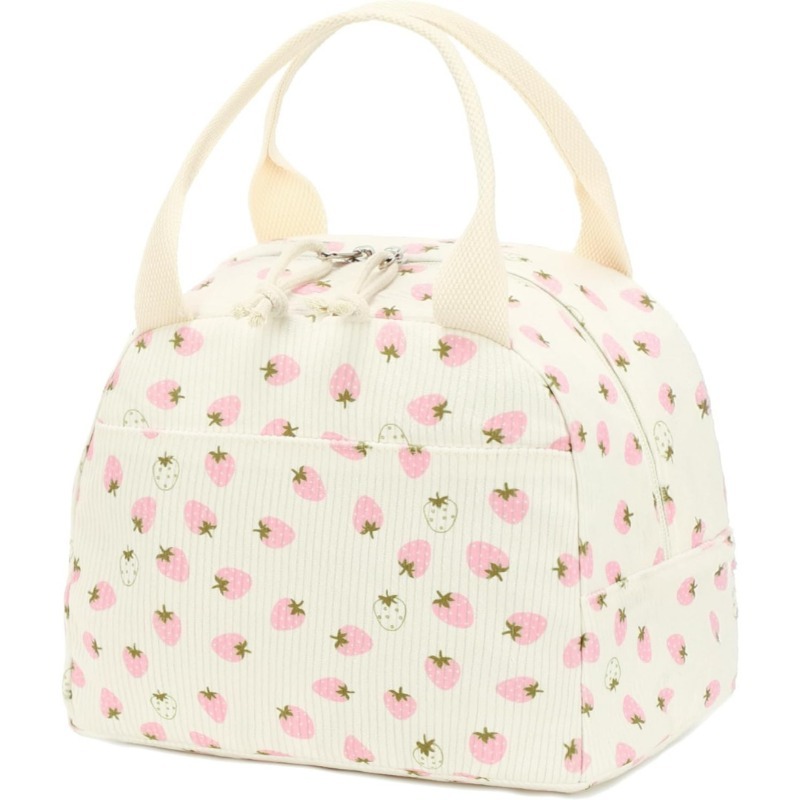 Cute Corduroy Lunch Bag for Wo - Meal Prep Fit 评论和价格