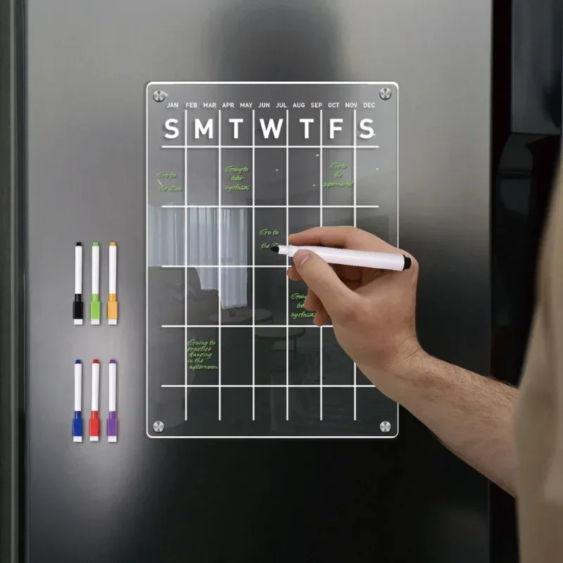 Fridge Magnet Sticker Clear Ac - Meal Prep Planner 评论和价格