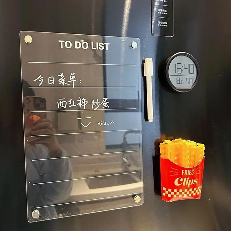 Fashion Acrylic Refrigerator M - Meal Prep Planner 评论和价格