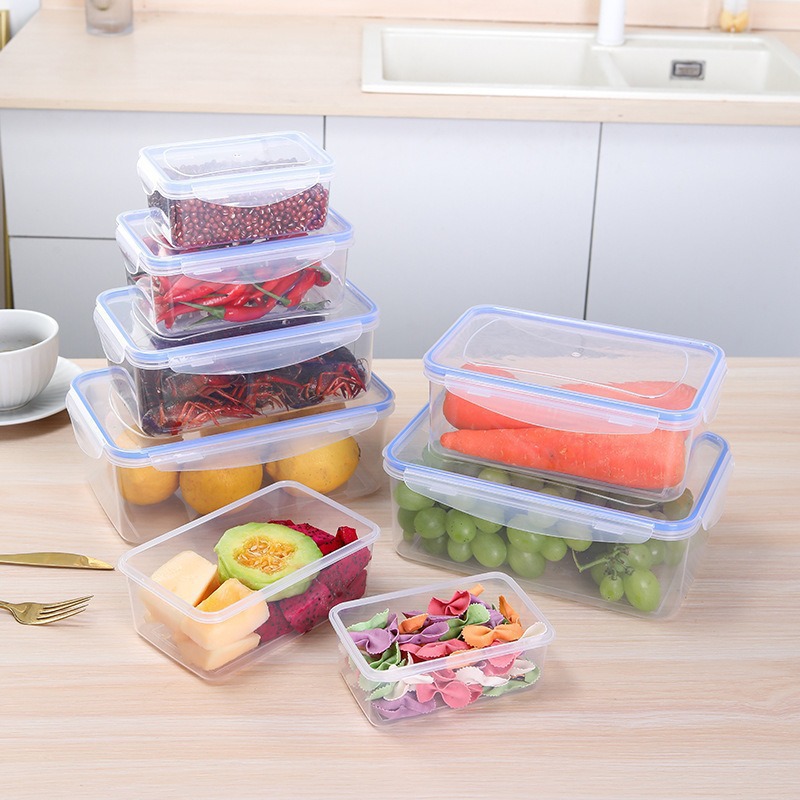 Rectangular Airtight Plastic L - Meal Prep For Office 评论和价格