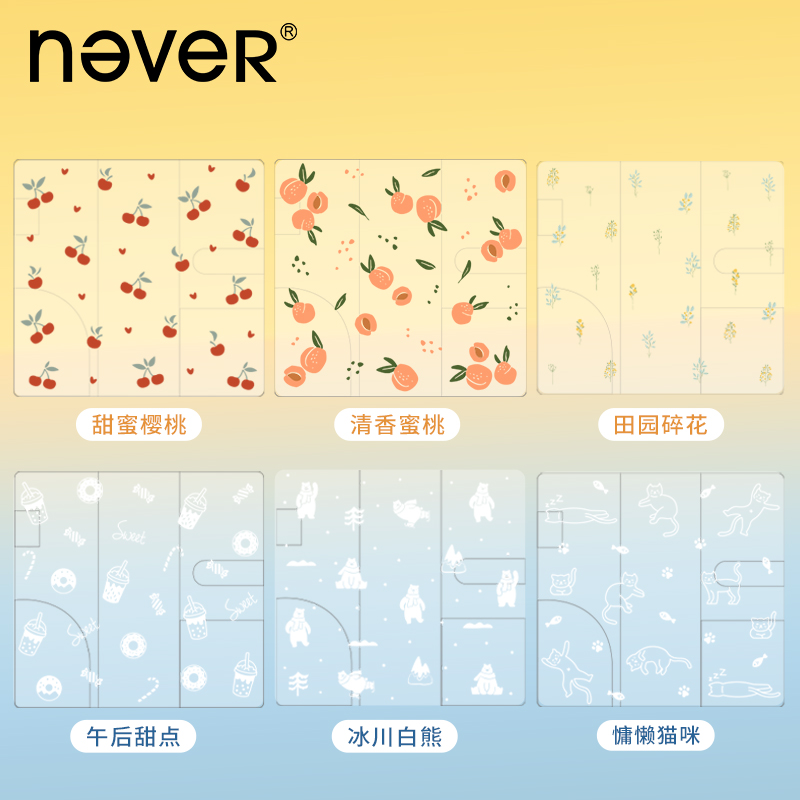 NEVER Kawaii Transparent Noteb - Meal Prep Planner 评论和价格