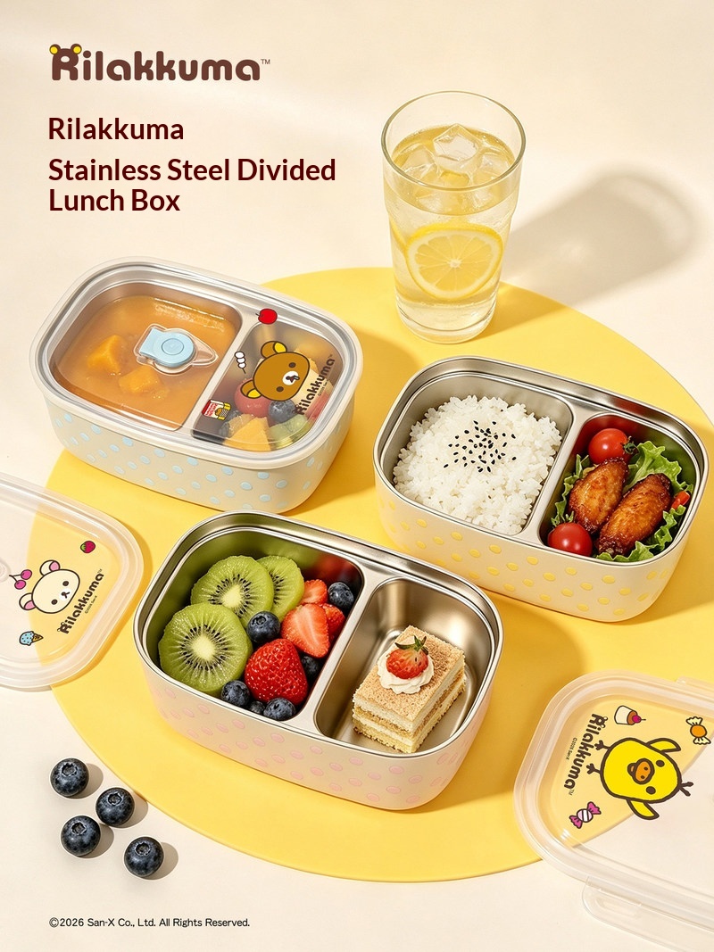 Rilakkuma Stainless Steel Bent - Meal Prep Lunch Boxes 评论和价格