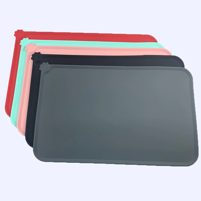 Waterproof Pet Mat Dog Cat Sol - Food Prep Mat 评论和价格