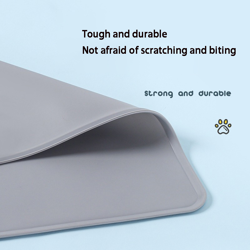 Waterproof Pet Mat Dog Cat Sol - Food Prep Mat 评论和价格