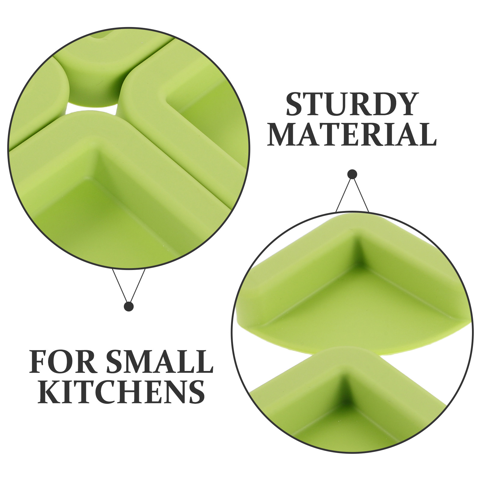 4Pcs Anti-Slip Silicone Pads N - Food Prep Mat 评论和价格
