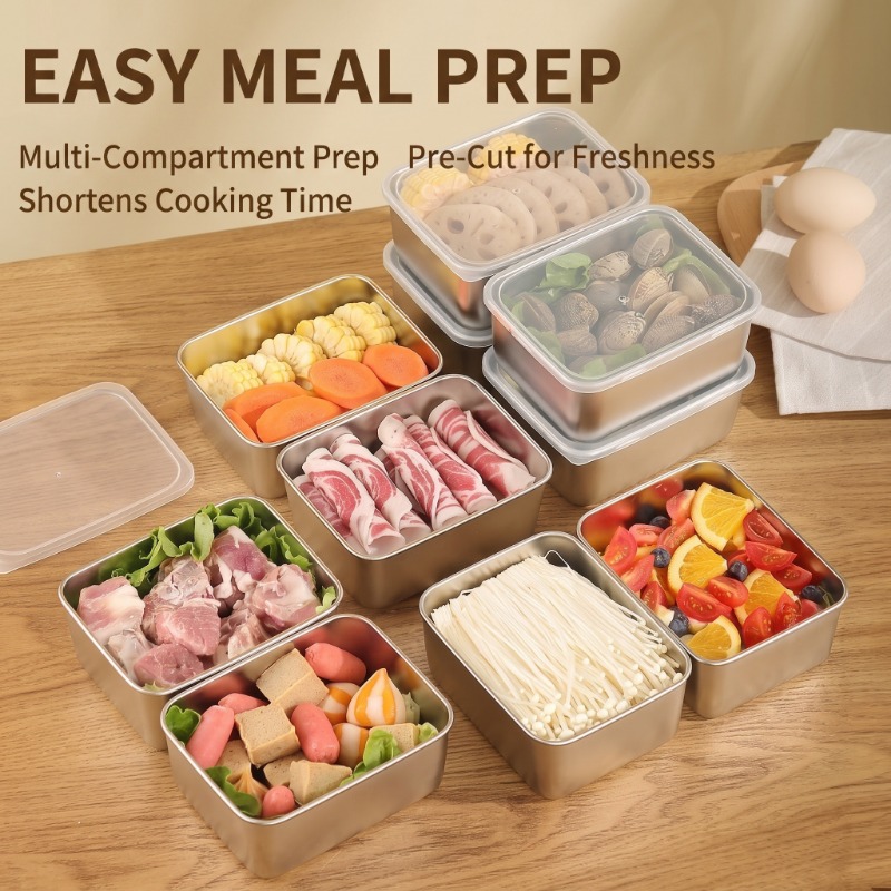 Stainless Steel Food Storage C - Meal Prep For Office 评论和价格